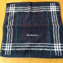 BURBERRY チェック柄 ハンドタオル 約35cm四方
