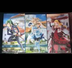 GIGO限定 リゼロ 王選候補者と騎士フィギュア プリシラ クルシュ フェリス
