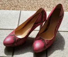 コールハーン　パンプス　ピンク