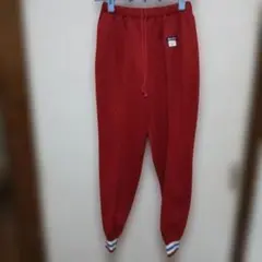 Marutaka レディース ジャージパンツ レッド