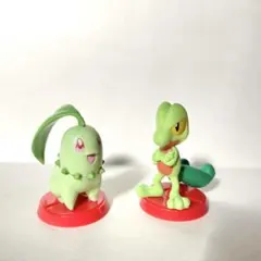 チョコエッグ　ポケットモンスター　【チコリータ.キモリ】