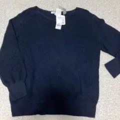 タグ付き　グローバルワーク　長袖ニット　L カシミア5%