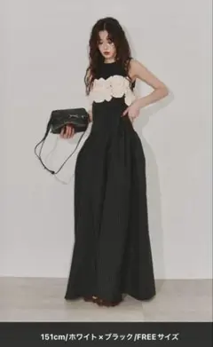 chris TROIS. flower gather dress完売色新品未使用