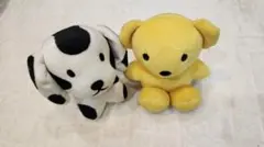 【新品未使用】ミッフィー　ブルーナアニマル　くまとぶち犬のぬいぐるみ2つセット