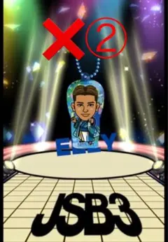 ELLY  エリー　クリアチャーム　②個セット