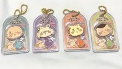 ちいかわ　ミニチョコチャーム　くりまんじゅう　モモンガ　ラッコ　シーサー　セット