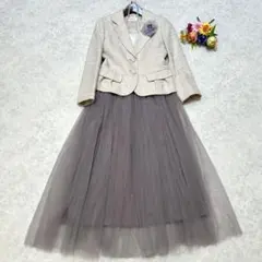 美品 ガリャルダガランテ セレモニースーツ 入学式 卒業式 チュール 上品 S