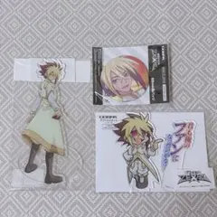 遊戯王ZEXAL Ⅳ トーマス・アークライト アクリルスタンド 缶バッジ 