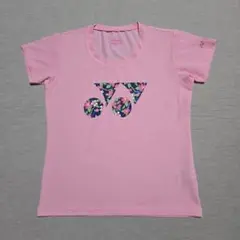 YONEX ヨネックス フラワーパターン Tシャツ ホワイト - メルカリ