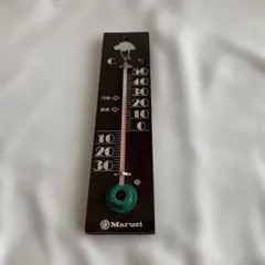 Maruei 木製壁掛け温度計