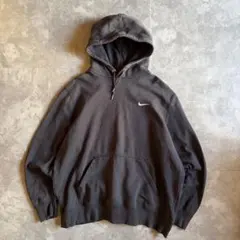 こ*う様 NIKE スウェットパーカー ブラック XL 無地 フェード プルオー