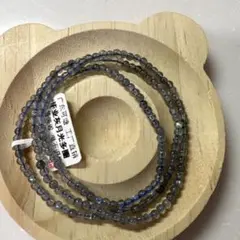 ラブラドライト 3連ブレスレット