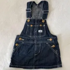 Lee ダークブルー オーバーオールワンピース 80㎝
