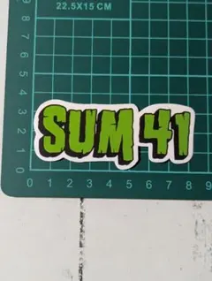 防水ステッカー【H】Sum 41 サム・フォーティーワン