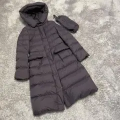 完売モデル　ユニクロ+J WOMEN ウルトラライトダウンフーデットコート