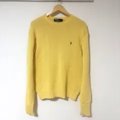 Polo Ralph Lauren クルーネックニット イエロー　Mのサムネイル