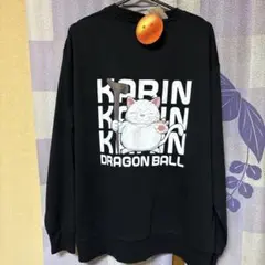 新品タグ付きドラゴンボール カリン様 スウェット ブラック LL