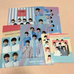 なにわ男子×LAWSON クリアファイル,ノートセット