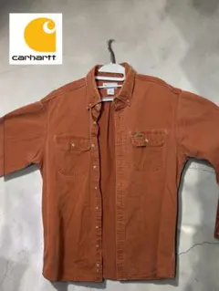 Carhartt 자동차 하트 워크 셔츠 L TALL 멕시코 제