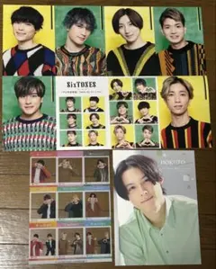 SixTONES 松村北斗 クリアピンナップ1枚 ピンナップ2枚の3枚セット