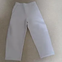 ユニクロ　ドライスウェットカーブパンツ　オフホワイト　110