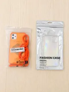 iPhone 11用 ケース 2点セット ストラップ付きのサムネイル