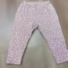 ユニクロ　花柄レギンス 90サイズ
