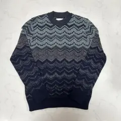CHALLEGER BIG PAISLEY C/N SWEATER Black - メルカリ