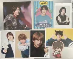 Aぇ!group 末澤誠也 ミニフォト プロフィールカード ステッカー ステフォ