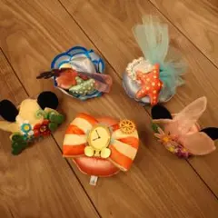 ディズニー　ヘアピン　ミニー　5点