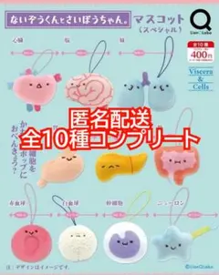 ②ないぞうくんとさいぼうちゃん。マスコット(スペシャル)　全10種コンプリート