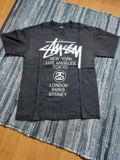 old stussy 半袖シャツ 90s メキシコ製 World tour - メルカリ