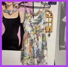 新品⭐︎花柄キャミワンピ