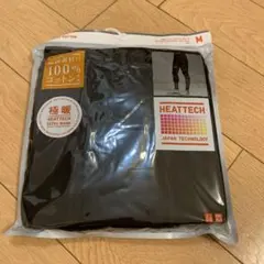 HEATTECH 100% 極暖　ヒートテック　コットン ブラック Mサイズ