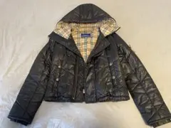 BurberryBlueLabel ダウンジャケット 38 ノバチェック