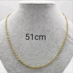 今週末までお値下げ価格新品18K GP ゴールド チェーン ネックレス 18金