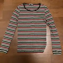 HEART MARKET ストライプ長袖Tシャツ