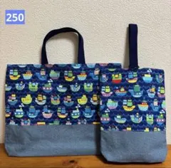 ＊250＊ハンドメイド♪ レッスンバッグ&シューズケース