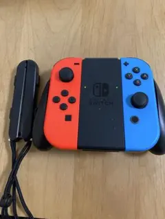 Nintendo Switch Joy-Con 赤/青 純正+ グリップ