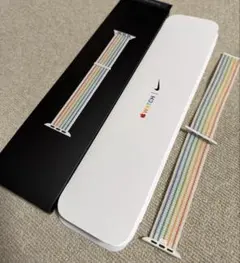 Apple Watch Nikeスポーツループ プライドエディション44mm