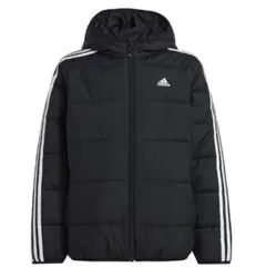 【未開封品】 adidas アディダス パデッドジャケット 中綿 黒×白 150