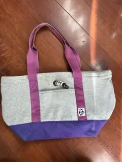 CHUMS チャムス トートバッグ グレー　パープル