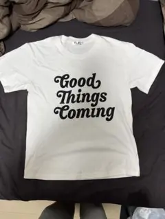 ELEL Tシャツ ホワイト Good Things Coming