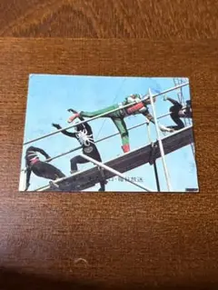 旧仮面ライダーV3カードカルビーNO124
