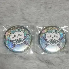 超まじかるちいかわ　缶バッチ　ハチワレ