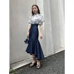 snidel デニム マーメイドスカート