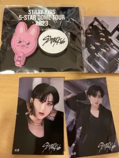 Stray kids  FCくじ　ステッカー＋ラバークリップ　チャンビン