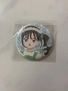 わんだふるぷりきゅあ！　猫屋敷まゆ　缶バッジ　フラワーガーデン　フェア