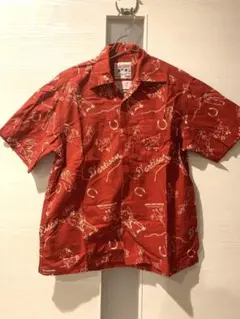 【美品】STUDIO D'ARTISAN/アロハ 総柄オープンシャツ(S)のサムネイル
