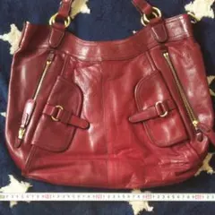 最終お値下げ価格！　Ｕｓｅｄ　ＳＡＺＡＢＹ　２ｗａｙ　レザーショルダーバッグ